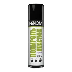 Полироль FENOM 335мл для пластика глянцевый с ароматом горной свежести FN410