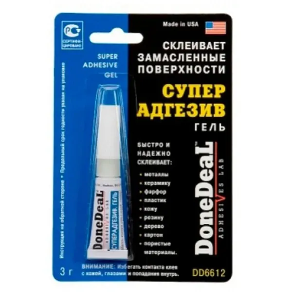 Клей 3гр DONE DEAL DD6612 Клей 3гр DONE DEAL DD6612