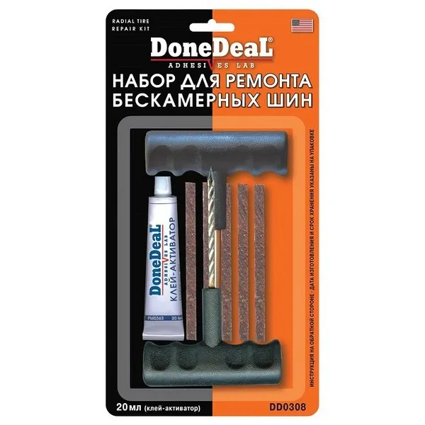 Набор для ремонта шин DONE DEAL DD0308 Набор для ремонта шин DONE DEAL DD0308