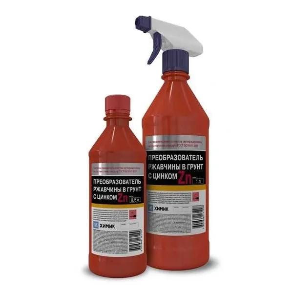 Преобразователь ржавчины 1л ХИМИК 66161208 Преобразователь ржавчины 1л ХИМИК 66161208