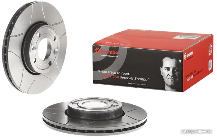 Вентилируемый тормозной диск Brembo